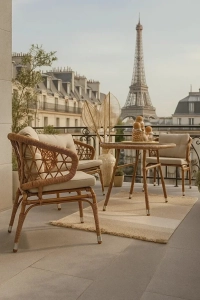 SERRA İKİLİ BAHÇE BALKON TAKIMI 2+1+1+MASA